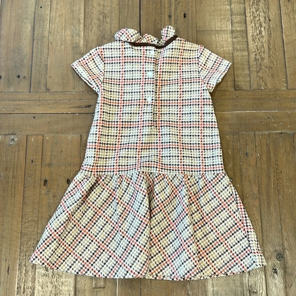 Janie and jack houndstooth drop waist dress
